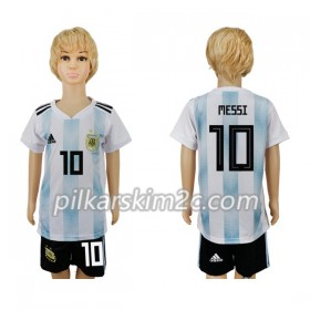 Koszulka Argentyna Messi 10 Dziecięca Główna Mistrzostwa Świata 2018 - Koszulki Piłkarskie